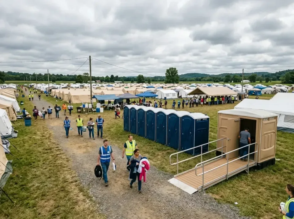 disaster-relief-camp-restrooms-010 — frequently asked questions, Dumpster & Portable Bathrooms Rental in Nellis AFB, NV